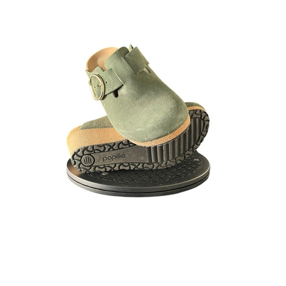 Papillio by Birkenstock Namica Sage Suede Wedge EU 37 US 6 Women’s - Picture 4 of 6